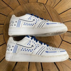 Rare men’s leather “arrows and stars” Nike Air Force 1 Lows
